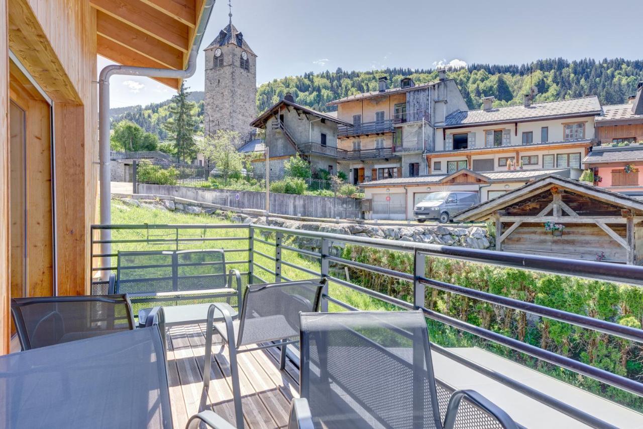 La Poudreuse - Duplex Avec Balcon Vue Montagne - Flumet Флюме Экстерьер фото