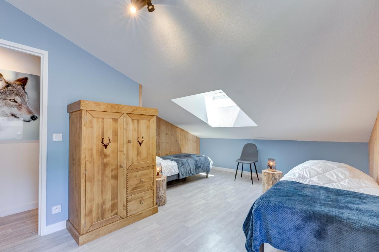 La Poudreuse - Duplex Avec Balcon Vue Montagne - Flumet Флюме Экстерьер фото