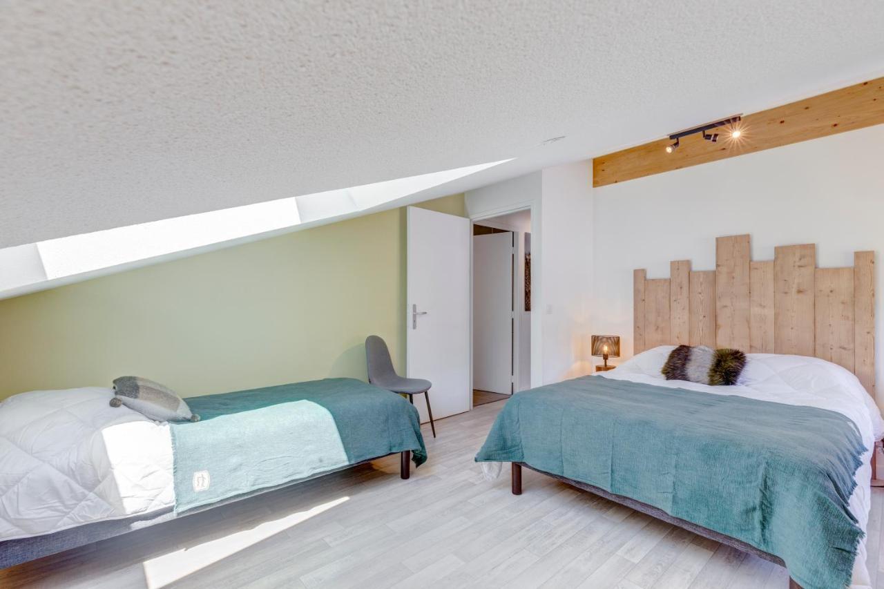 La Poudreuse - Duplex Avec Balcon Vue Montagne - Flumet Флюме Экстерьер фото