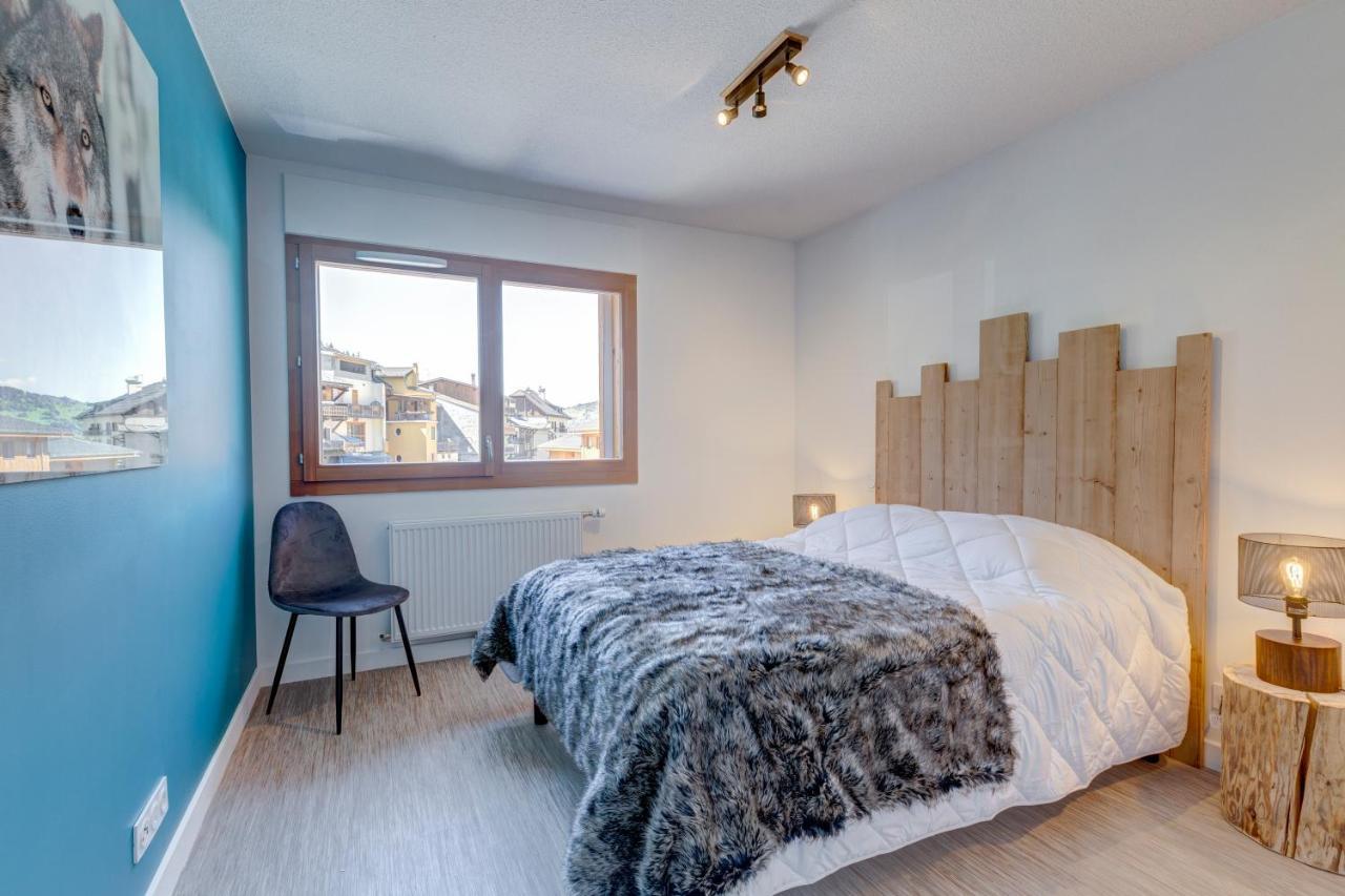 La Poudreuse - Duplex Avec Balcon Vue Montagne - Flumet Флюме Экстерьер фото