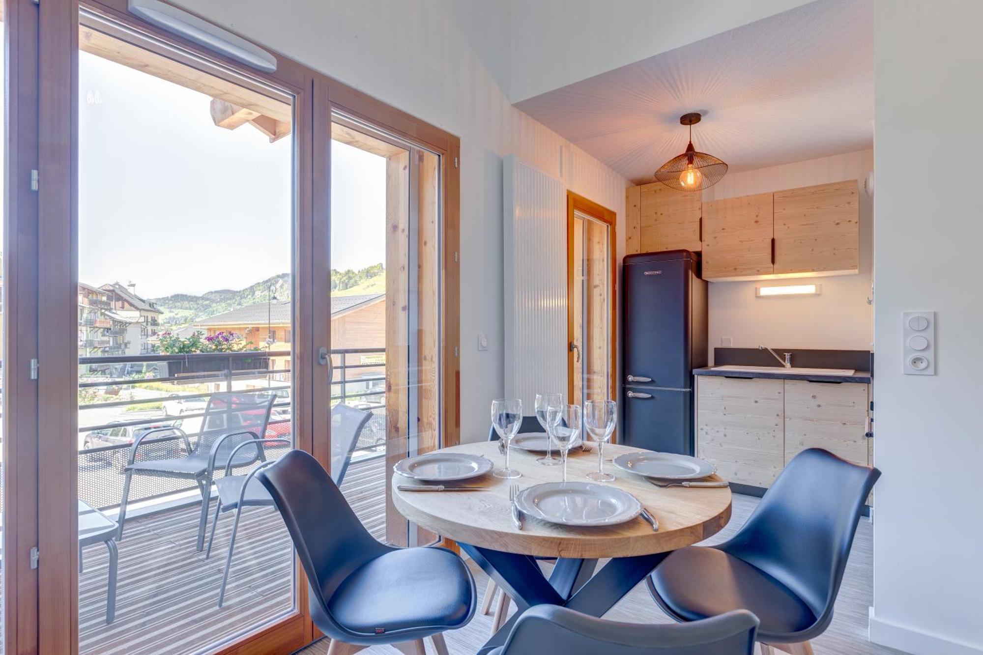 La Poudreuse - Duplex Avec Balcon Vue Montagne - Flumet Флюме Номер фото